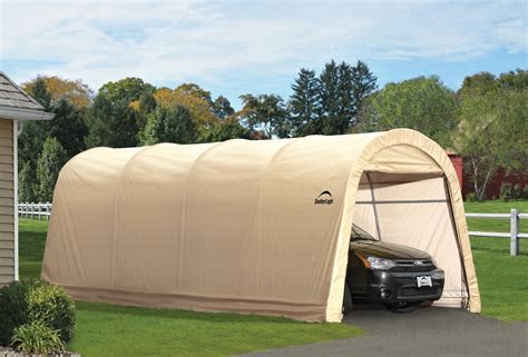 Sliding Door System Ideal for Space Saving Storage of Lawn and Garden and Much More. . Costco carport
